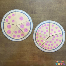 Load image into Gallery viewer, Busy Bags Activities, Colors Match, Count and Match, Shapes Match, Pizza Counting