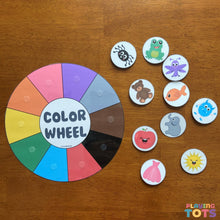 Load image into Gallery viewer, Busy Bags Activities, Colors Match, Count and Match, Shapes Match, Pizza Counting