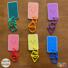 Load image into Gallery viewer, Toddler Busy Bags, Grab and Go Travel Zip Bags