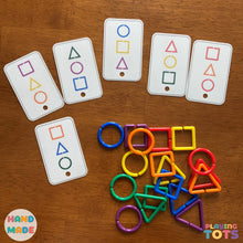 Load image into Gallery viewer, Toddler Busy Bags, Grab and Go Travel Zip Bags