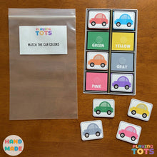 Load image into Gallery viewer, Toddler Busy Bags, Grab and Go Travel Zip Bags