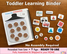 Load image into Gallery viewer, Toddler Learning Binder