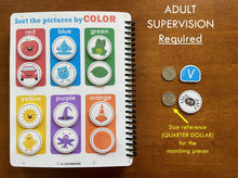 Load image into Gallery viewer, Toddler learning Binder