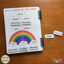 Load image into Gallery viewer, Toddler Busy Book, Learning Binder, Fun Quiet Book, Toddler Activity Book