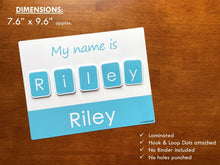 Load image into Gallery viewer, Name Spelling Practice Activity, Name Building, Toddler Worksheet, Name Matching Activity