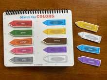 Load image into Gallery viewer, Laminated Toddler Busy Book