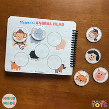 Load image into Gallery viewer, Toddler Busy Book, Learning Binder, Fun Quiet Book, Toddler Activity Book