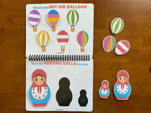 Load image into Gallery viewer, Laminated Toddler Busy Book