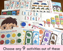 Load image into Gallery viewer, Custom personalized busy book