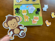 Load image into Gallery viewer, Laminated Toddler Busy Book