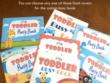 Load image into Gallery viewer, Custom personalized busy book