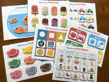 Load image into Gallery viewer, Custom Busy Book Activity Pages