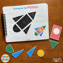 Load image into Gallery viewer, Toddler Busy Book, Learning Binder, Fun Quiet Book, Vehicles Busy Book, Preschool Busy book