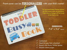 Load image into Gallery viewer, Vehicle Busy book