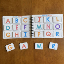 Load image into Gallery viewer, Toddler Mini Busy Book VOL10, Learning Binder, Alphabet Matching