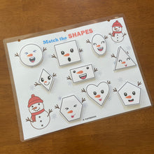 Load image into Gallery viewer, Snowman Winter Toddler Busy Book Activity Pages