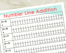 Load image into Gallery viewer, Addition Practice Worksheets, Preschool Workbook, PreK Math Worksheets, Learn to Add