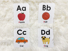 Load image into Gallery viewer, Alphabet Picture Flashcards