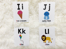 Load image into Gallery viewer, Alphabet Picture Flashcards