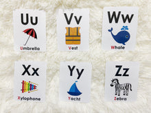 Load image into Gallery viewer, Alphabet Picture Flashcards