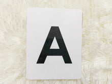 Load image into Gallery viewer, Alphabet Flash Cards, First Learning Cards