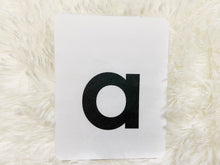 Load image into Gallery viewer, Alphabet Flash Cards, First Learning Cards