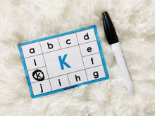 Load image into Gallery viewer, Alphabet Match and Clip Cards