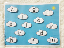 Load image into Gallery viewer, Alphabet Matching Activity, Uppercase to Lowercase Match, Toddler Busy Book, Learning Binder, Quiet Book