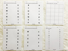 Load image into Gallery viewer, Alphabet and Numbers Worksheets