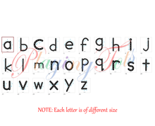 Load image into Gallery viewer, Alphabet Tracing Practice Road Mats
