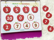 Load image into Gallery viewer, Apple Themed Fall/ Autumn Busy Book