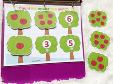 Load image into Gallery viewer, Apple Themed Fall/ Autumn Busy Book