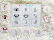 Load image into Gallery viewer, Body Parts Matching Activity