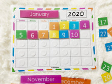 Load image into Gallery viewer, Daily and Monthly Calendar Activity