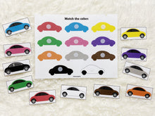 Load image into Gallery viewer, Car Themed Busy Book, Vehicle Busy Book
