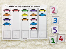 Load image into Gallery viewer, Car Themed Busy Book, Vehicle Busy Book