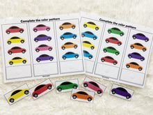 Load image into Gallery viewer, Car Themed Busy Book, Vehicle Busy Book