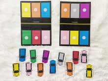 Load image into Gallery viewer, Car Colors Matching Activity