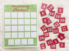 Load image into Gallery viewer, Christmas Countdown to 24, Santa Letter
