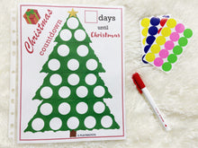 Load image into Gallery viewer, Christmas Countdown to 24, Santa Letter