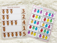 Load image into Gallery viewer, Christmas Busy Book