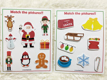 Load image into Gallery viewer, Christmas Busy Book