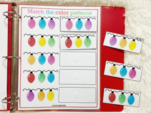 Load image into Gallery viewer, Christmas Busy Book