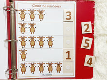 Load image into Gallery viewer, Christmas Busy Book