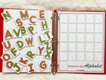 Load image into Gallery viewer, Christmas Busy Book