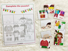 Load image into Gallery viewer, Christmas Busy Book
