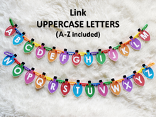 Load image into Gallery viewer, Alphabet Linking, Numbers Linking, Christmas Toddler Activities, Winter Learning Activity