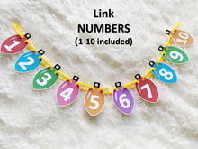 Load image into Gallery viewer, Alphabet Linking, Numbers Linking, Christmas Toddler Activities, Winter Learning Activity