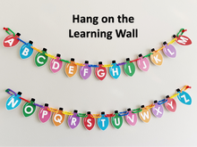 Load image into Gallery viewer, Alphabet Linking, Numbers Linking, Christmas Toddler Activities, Winter Learning Activity