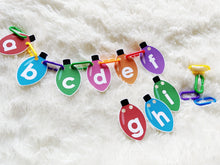 Load image into Gallery viewer, Alphabet Linking, Numbers Linking, Christmas Toddler Activities, Winter Learning Activity